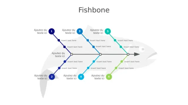 Diagramme d'analyse en arête de poisson à six c… | PPT Design