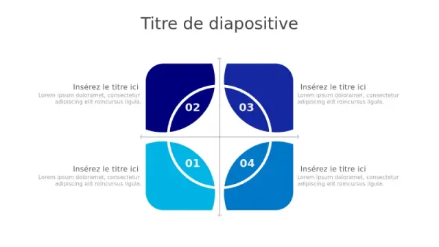 Infographie Matrice Circulaire à Quatre Quadraâ€¦ | PPT Design