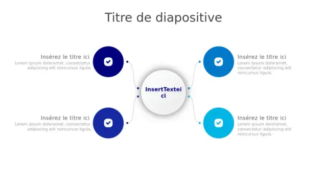 Diagramme de Ramification à Quatre Points avec… | PPT Design