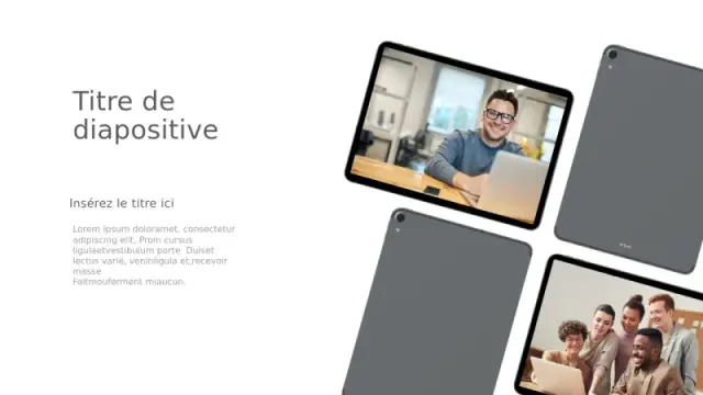 Maquette de Présentation de Double iPad | PPT Design