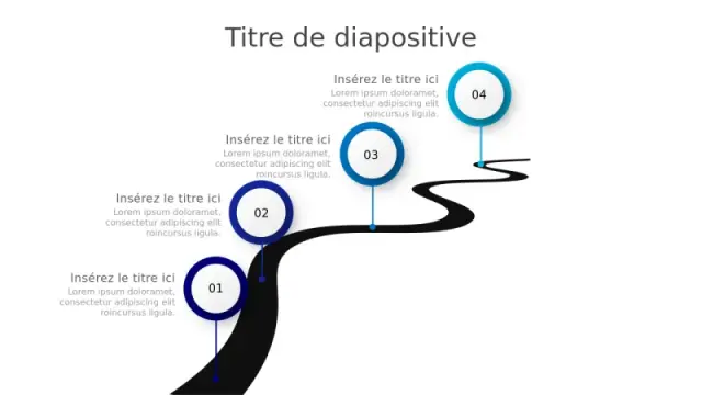 Infographie des jalons de voyage sur route sinu… | PPT Design
