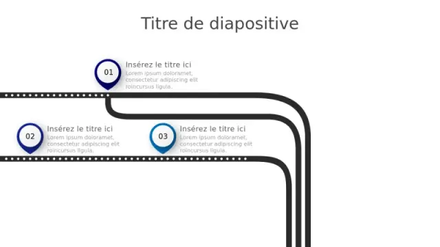 Feuille de Route en Trois Étapes avec Chemin Câ€¦ | PPT Design