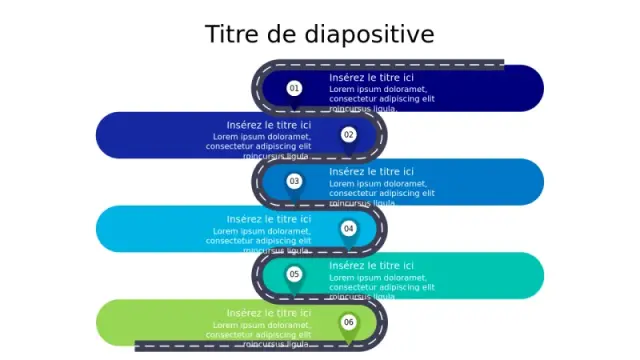 Feuille de Route de Voyage à 6 Étapes sur Chemâ€¦ | PPT Design