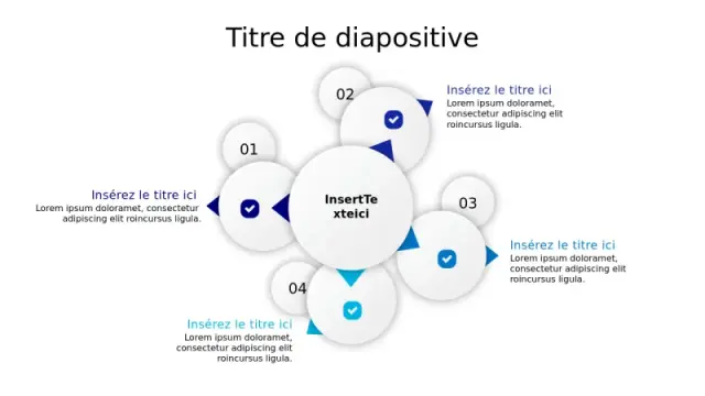 Diagramme de ramification à quatre points avec … | PPT Design