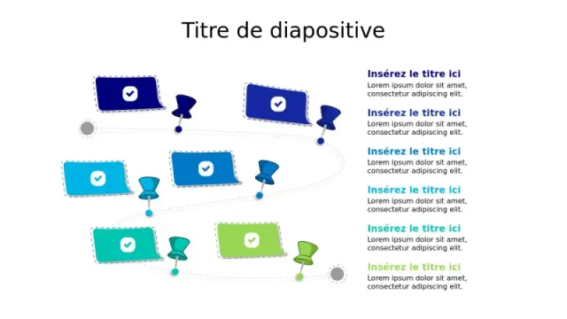 Feuille de Route du Processus en 6 Étapes avecâ€¦ | PPT Design