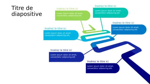 Infographie Feuille de Route en 6 Étapes avec â€¦ | PPT Design