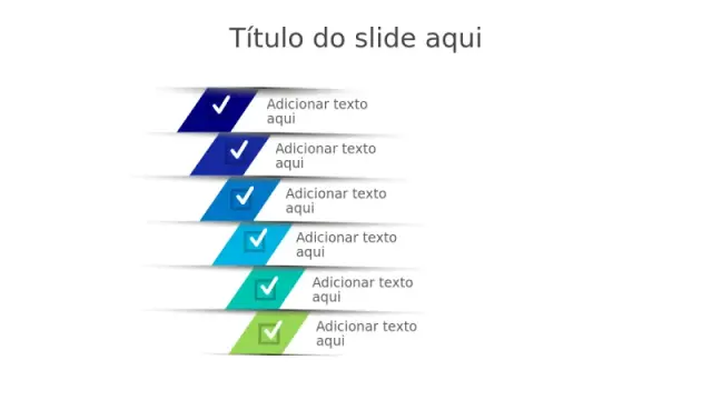 Agenda de Banner com Check de Seis Passos