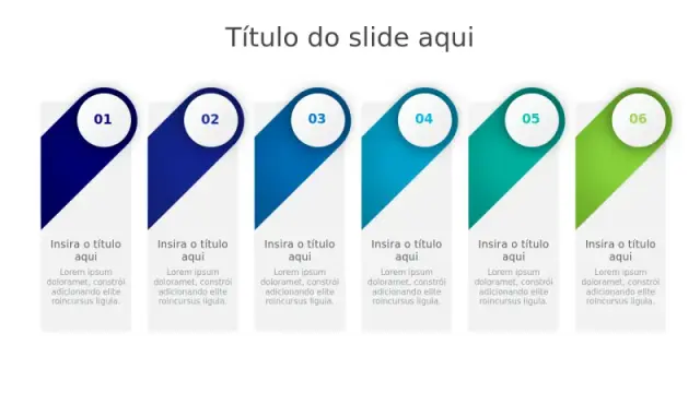 Layout de Agenda com Bandeiras em Banner de Seis Pontos