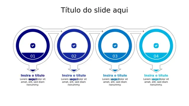 Diagrama de Fluxo de Processo Circular em 4 Etâ€¦ | PPT Design