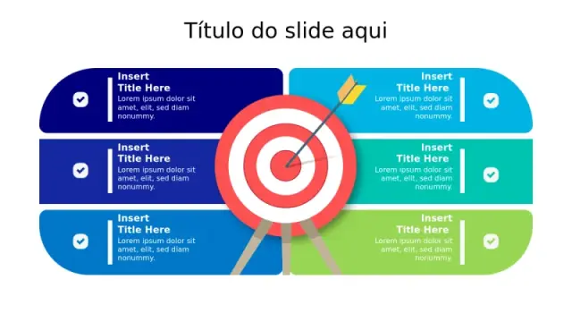 Layout de Infográfico de Seis Pontos de Realizâ€¦ | PPT Design