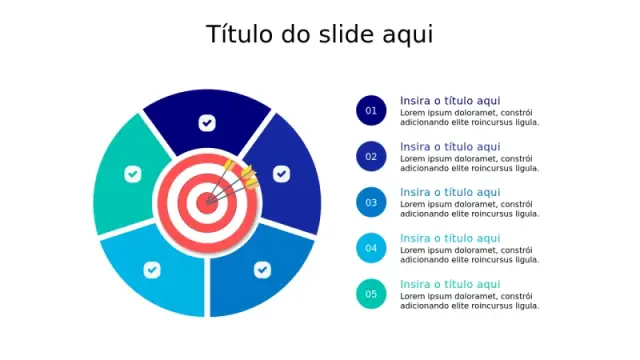Infográfico Circular de Realização de Metas emâ€¦ | PPT Design