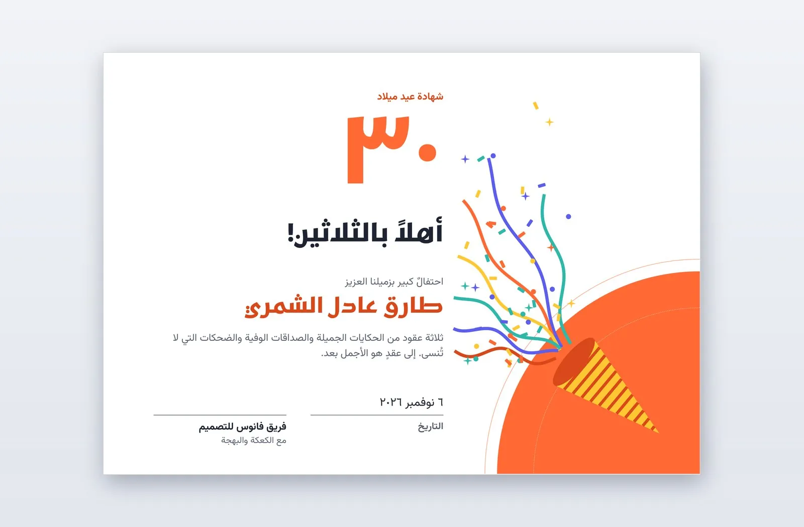 Example Department Designs Free 30th Birthday Certificate Template – Cannon Pop